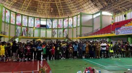 43 Atlet Pelajar Karimun Berebut Tiket Menuju Popda 2026 di Cabor Sepak Takraw