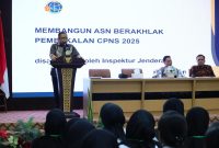 Jaga Kedaulatan Negara, Irjen Bangun Rasa Kebanggaan CPNS Kementerian ATR/BPN