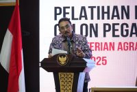 Tutup Latsar Gelombang 1 Tahun 2025, Sekjen Kementerian ATR/BPN Beri 3 Pesan untuk Pedoman CPNS dalam Bertugas