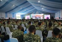 Jadi Pembicara dalam Apel Dansatkowil, Wamen Ossy Ajak TNI AD Perkuat Sinergi untuk Menjaga Tanah Negara
