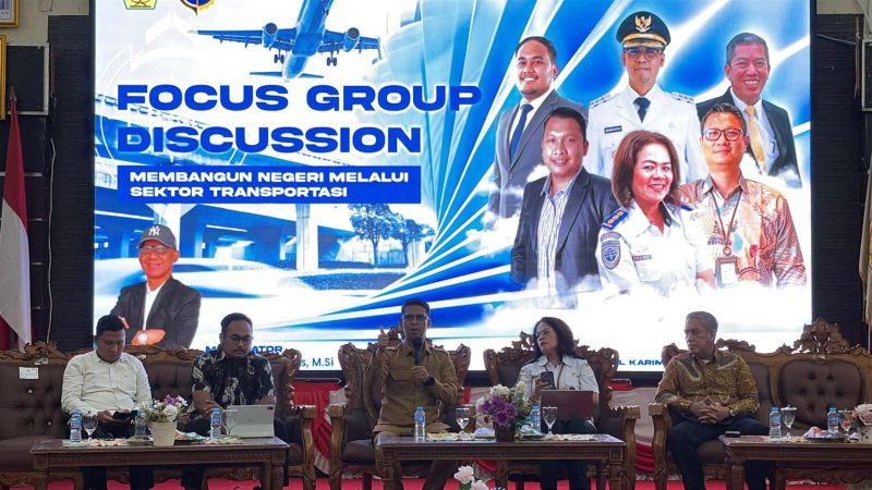 Gelar FGD, Pemkab Karimun Dorong Konektivitas Udara Lebih Luas
