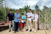 PT TIMAH Tbk Berikan Bantuan Alat Tangkap, Perkuat Produktivitas Nelayan Tradisional Desa Kundur
