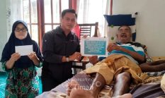 PT Timah Bantu Biaya Pengobatan Warga Kelurahan Pamak, Keluarga Tak Menyangka Terima Perhatian Perusahaan
