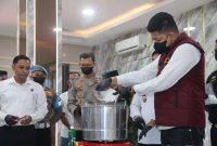 Polres Karimun Musnahkan 1,3 Kg Sabu dari Dua Kasus Narkotika. FOTO: Humas Polres Karimun