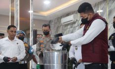 Polres Karimun Musnahkan 1,3 Kg Sabu dari Dua Kasus Narkotika