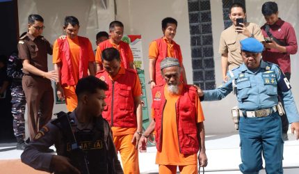 Jaksa Kejari Karimun Tuntut Hukuman Mati Lima Terdakwa Kasus Narkotika 704,8 Kilogram