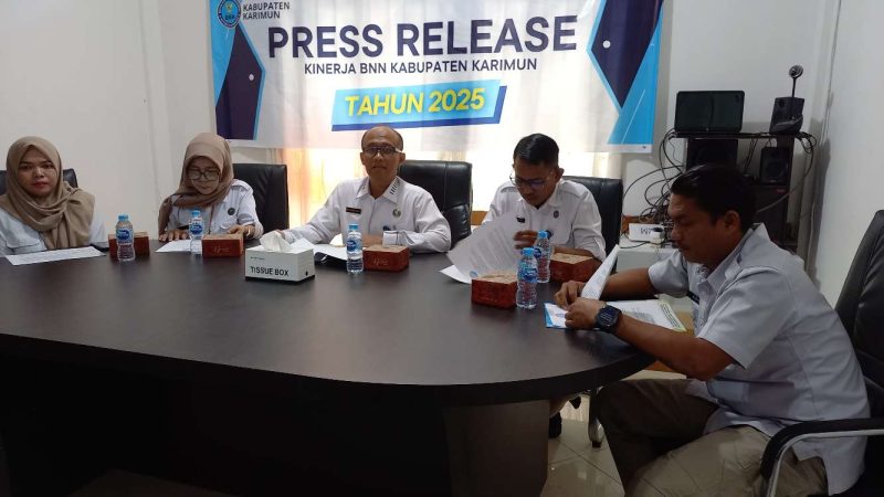 BNNK Karimun Paparkan Capaian Kinerja 2025, Perkuat Kolaborasi Wujudkan Kabupaten Bersinar