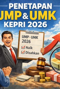 Pemprov Kepri Tetapkan UMP dan UMK 2026, Upah Pekerja Naik hingga 8,92 Persen