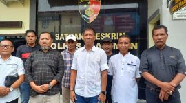 Laporan Dugaan Pemerasan Oknum LSM, Keluarga NK Temui Polres Karimun
