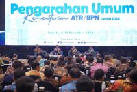 Beri Pengarahan Umum di Rakernas 2025, Sekjen ATR/BPN: Pahami Renstra dan Manfaatkan Momentum Penghujung Tahun