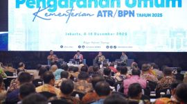 Beri Pengarahan Umum di Rakernas 2025, Sekjen ATR/BPN: Pahami Renstra dan Manfaatkan Momentum Penghujung Tahun