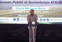 Transformasi Layanan Berintegritas Jadi Tema Rakernas Kementerian ATR/BPN 2025, Wamen Hukum: Salah Satu Kunci Ciptakan Pemerintahan yang Bersih