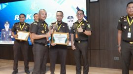 Kejari Karimun Sabet Tujuh Penghargaan di Rakerda Kejaksaan Kepri 2025