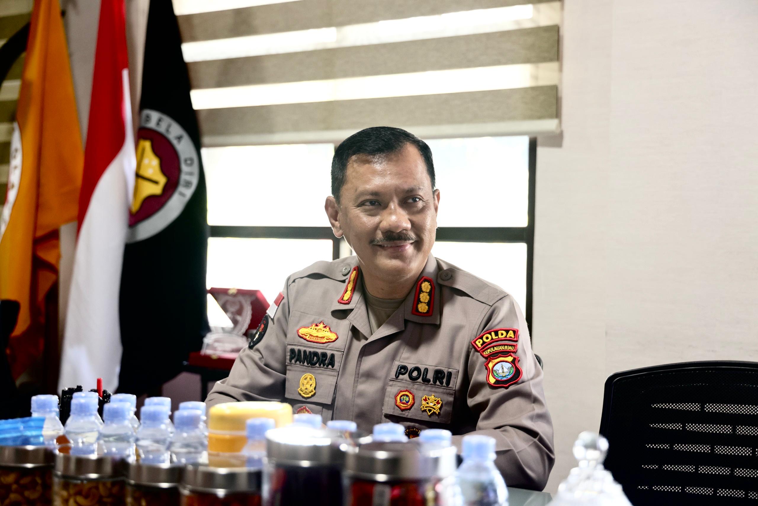 Kabidhumas Polda Kepri Kombes Pol Zahwani Pandra Arsyad. 