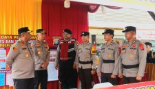 Kapolda Kepri Pastikan Kesiapan Pos Pengamanan Nataru di Karimun. FOTO: Humas Polres Karimun