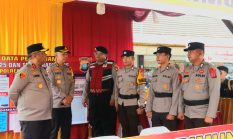 Kapolda Kepri Pastikan Kesiapan Pos Pengamanan Nataru di Karimun