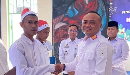 Sebanyak 13 Warga Binaan Rutan Karimun Terima Remisi Khusus Natal