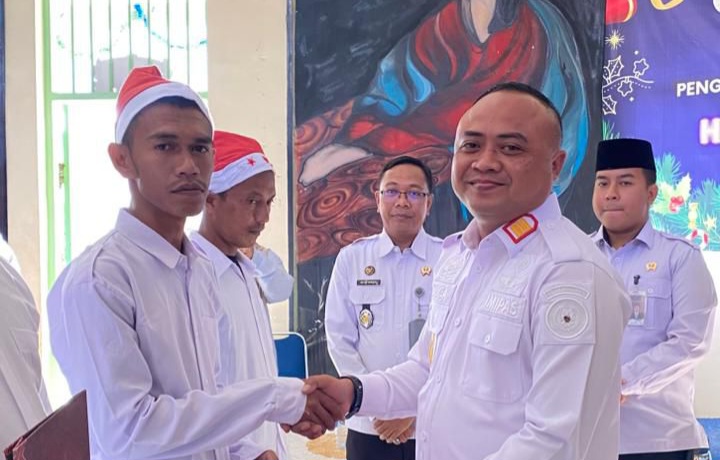 Sebanyak 13 Warga Binaan Rutan Karimun Terima Remisi Khusus Natal