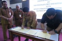 Kerja Sama dengan BPJS, Pemkab Karimun Dorong Perlindungan Kesehatan dan Tenaga Kerja. FOTO: ist/kepriheadline.id