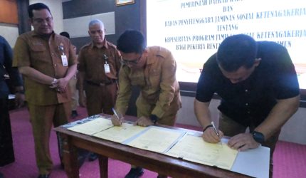 Kerja Sama dengan BPJS, Pemkab Karimun Dorong Perlindungan Kesehatan dan Tenaga Kerja