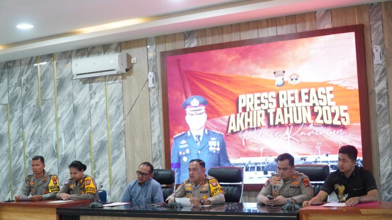 Satresnarkoba Polres Karimun Sita Ribuan Barang Bukti Sabu dari 49 Kasus Sepanjang 2025