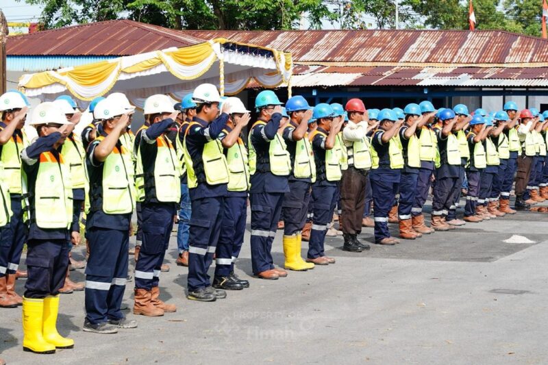 PT TIMAH Gelar Beragam Kegiatan Peringati Bulan K3 Nasional 2026. FOTO: BIDANG CORCOM PT TIMAH TBK