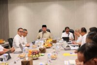 Menteri ATR/BPN Minta Berkas Layanan Pertanahan Diselesaikan Terukur dan Tepat Waktu. FOTO: BIRO HUMAS KEMENTERIAN ATR/BPN