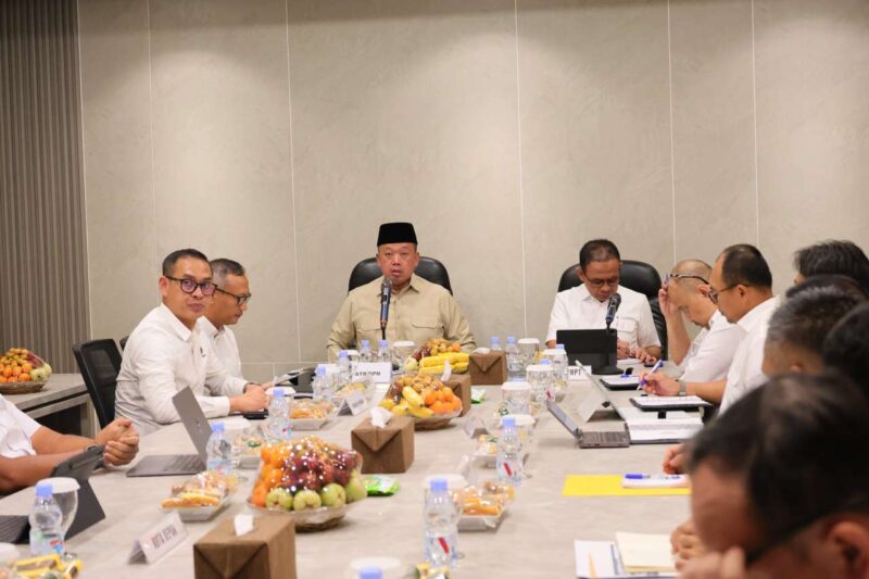Menteri ATR/BPN Minta Berkas Layanan Pertanahan Diselesaikan Terukur dan Tepat Waktu. FOTO: BIRO HUMAS KEMENTERIAN ATR/BPN