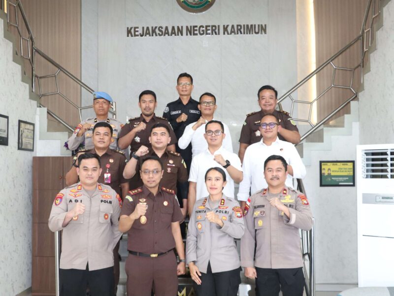 Kapolres Karimun Perkuat Sinergi dengan Kejari, FKUB, dan MUI di Hari Pertama Bertugas. FOTO: HUMAS POLRES KARIMUN