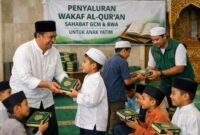 Sahabat GCM Terima Amanah Penyaluran 10.000 Al Quran Wakaf BWA untuk Karimun. FOTO: ILUSTRASI/CHATGPT