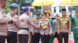 Polres Karimun Gelar Kenal Pamit Kapolres, AKBP Yunita Stevani Resmi Jabat Kapolres Karimun