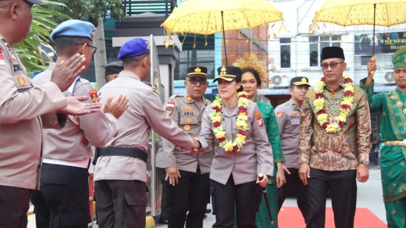 Polres Karimun Gelar Kenal Pamit Kapolres, AKBP Yunita Stevani Resmi Jabat Kapolres Karimun
