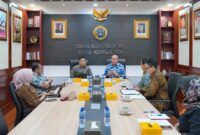 Wamen ATR/BPN Terima Kunjungan Wamenlu, Bahas Pengelolaan Hak Atas Tanah bagi WNA dan Diaspora. FOTO: BIRO HUMAS KEMENTERIAN ATR/BPN