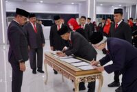 Peran PPAT Dinilai Krusial, ATR/BPN Lantik MPPP dan MPPW. FOTO: BIRO HUMAS KEMENTERIAN ATR/BPN