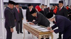 Peran PPAT Dinilai Krusial, ATR/BPN Lantik MPPP dan MPPW. FOTO: BIRO HUMAS KEMENTERIAN ATR/BPN