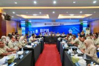 Sekjen ATR/BPN Ingatkan Evaluasi Kinerja Tak Hanya Berbasis Angka saat Rakerda BPN Aceh. FOTO: BIRO HUMAS KEMENTERIAN ATR/BPN