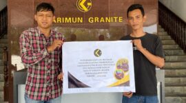 PT Karimun Granite Salurkan Bantuan PPM Desember 2025, Fokus Pendidikan hingga Keagamaan. FOTO: HUMAS PT KARIMUN GRANITE
