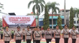 Mutasi di Tubuh Polres Karimun, Empat Jabatan Strategis Resmi Diserahterimakan. FOTO: HUMAS POLRES KARIMUN