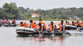 Peringati Hari Dharma Samudera, Lanal Tanjung Balai Karimun Gelar Danlanal Cup 2026. FOTO: Lanal Karimun