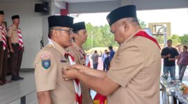 Pengurus Kwarran Pramuka Meral Resmi Dilantik, Siap Perkuat Pembinaan Karakter Generasi Muda. 