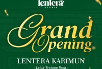 Flayer Grand Opening Lentera Karimun