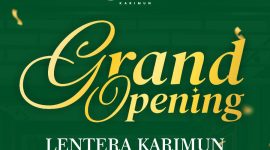 Flayer Grand Opening Lentera Karimun