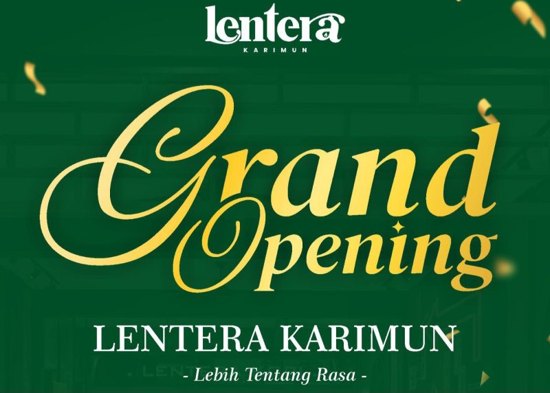 Flayer Grand Opening Lentera Karimun