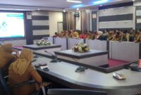 Koordinasi dan Sosialisasi UHC yang digelar di Ruang Cempaka Putih, Kompleks Perkantoran Bupati Karimun, Selasa (13/1/2026).