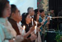 PT Timah Gelar Natal Oikumene, Perkuat Spiritualitas dan Kepedulian Sosial. FOTO: BIDANG CORCOM PT TIMAH TBK