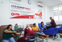 PT Timah Dukung Donor Darah Kagama Babel, 250 Pendaftar Siap Berbagi di Hari Kasih Sayang. FOTO: CORPORATE COMMUNICATION PT TIMAH TBK