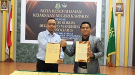 Perkuat Akses Keadilan bagi Masyarakat, Kejari Karimun Bentuk Pos Pelayanan Bantuan Hukum. FOTO: HUMAS KEJARI KARIMUN