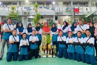 Paskibra SMPS Muhammadiyah Karimun Ukir Prestasi di Barelang Championship Kepri. FOTO: ISTIMEWA