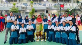 Paskibra SMPS Muhammadiyah Karimun Ukir Prestasi di Barelang Championship Kepri. FOTO: ISTIMEWA