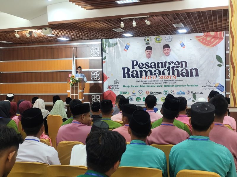 Pemkab Karimun Gandeng DMI dan KKPM Shadik, Perkuat Pembinaan Pelajar di Bulan Suci Ramadan.
